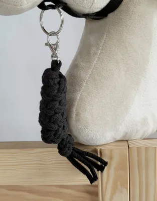 Produktbild von Hobby Horse Anbindeleine - schwarz