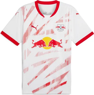 Produktbild von Puma RBL Home Jersey Replica Jr PUMA White-For All Time Red 140