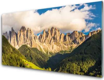Produktbild von Acrylglasbilder 100x50 Wandbild Druck Gebirge Landschaft
