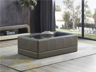 Image de Table basse design salon tables d'appoint tables canapé verre table basse
