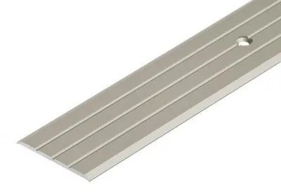 Zdjęcie produktu dla Profil progowy płaski aluminiowy 40mm Cezar Szampan Mat 0,90m