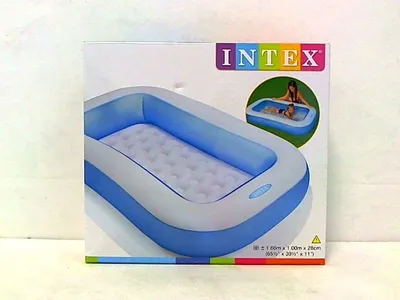 Produktbild von INTEX 57403NP - Planschbecken - Rectangular (166 x 100 x 28cm)