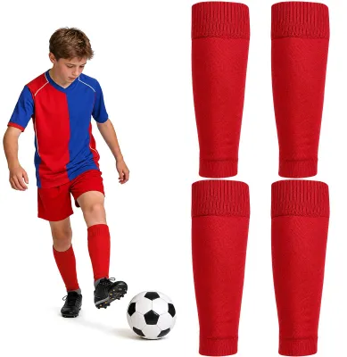 Produktbild von 2 Paar Fußballstrümpfe für Kinder, atmungsaktiv und bequem