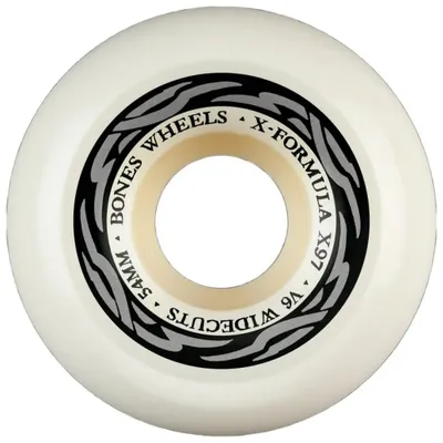 Produktbild von Bones Widecut V6 X-formula Rad Silber 54 mm/97A Silber 54 mm/97A