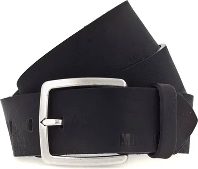 Produktbild von MUSTANG Leder Gürtel 40mm Leather Belt W85 Black schwarz
