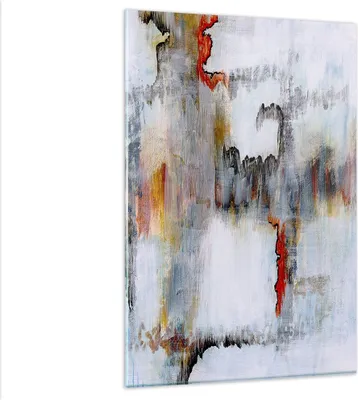 Produktbild von Bilder auf glas - Einteilig - Abstraktion modern - 80x120cm - Glasbilder - Wandbilder - Bilder - zum Aufhängen bereit - Wanddekoration aus Glas - Glas Bilder - Wandbild auf Glas - GPA80x120-3676