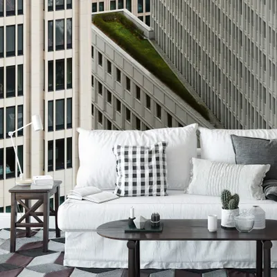 Produktbild von A.S. Création Vlies Fototapete -  Vliesfototapete Architecture White High-Rise Building DD118958 Tapete