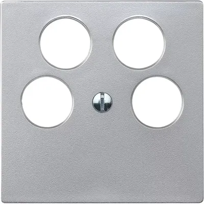 Produktbild von Merten Zentralplatte alu 295360