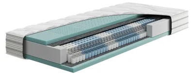 Produktbild von Hn8 Luxus-Taschenfederkern-Matratze "Emotion Pro TFK", 120 x 200 cm, Höhe: ca. 23 cm
