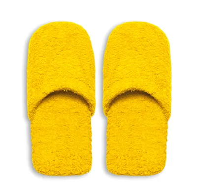 Image de Chaussons Excelsa Spa en coton une taille Jaune