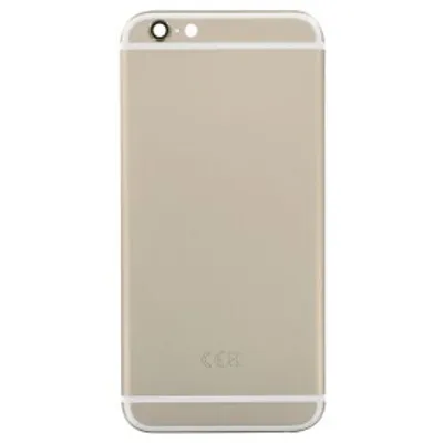 Produktbild von für iPhone 6s Akkudeckel Backcover gold Rückseite