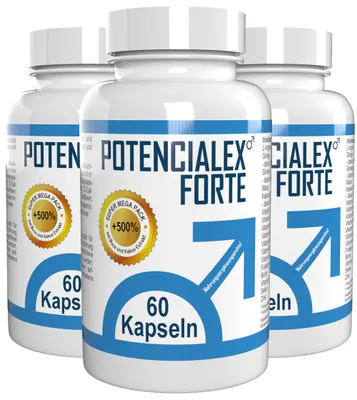 Produktbild von Potencialex Forte  - 180 Kapseln (3x60 Kapseln), 3er Pack