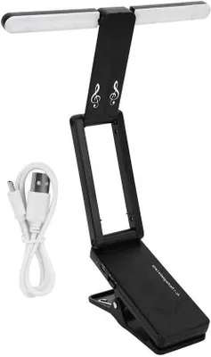 Imagen del producto de Lámpara de estudio LED, recargable, portátil, ajustable, ideal para músicos y estudiantes