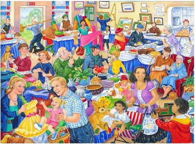 Produktbild von House of Puzzles Puzzle Jumble500 XL Teile Nostalgie