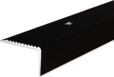 Produktbild von PROVISTON Treppenkante | 20 x 40 x 2700 mm | Treppenkantenprofil Treppenwinkel Winkelprofil Kombiwinkel Aluminium eloxiert Bronze Dunkel Gebohrt