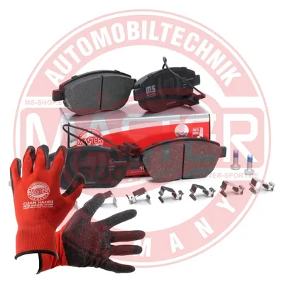 Produktbild von MASTER-SPORT Bremsbeläge Satz Vorne für OPEL COMBO Kasten/Kombi (X12) 236038642P