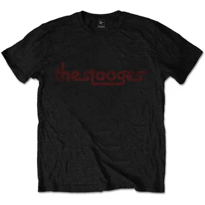 Immagine prodotto di Iggy & The Stooges - Maglietta grande da uomo con logo vintage - nero