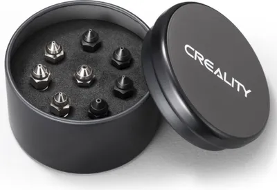 Zdjęcie produktu dla Creality 3D 4008030052 - Zestaw wymiennych końcówek - Czarny - Srebrny - 8 sztuk (4008030052)