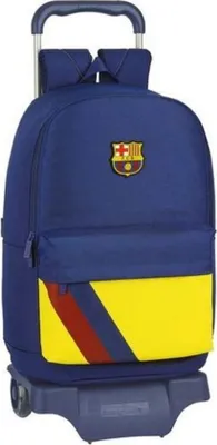 Immagine prodotto di Zaino Safta F.c Barcelona 19/20 Away con rotelle Blu Blu Taglia unica