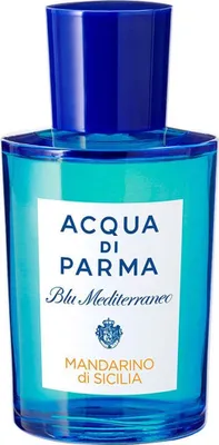 Zdjęcie produktu dla Acqua di Parma Mandarino Di Sicilia, Unisex, 100 ml, Bergamotka, Krwawa pomarańcza, Cytryna, Mięta, Petitgrain, Drzewo cedrowe, Piżmo, Paczula, ALCOHOL DENAT., PARFUM (FRAGRANCE), AQUA (WATER), LIMONENE, LINALOOL, HYDROXYCITRONELLAL, CITRAL,...
