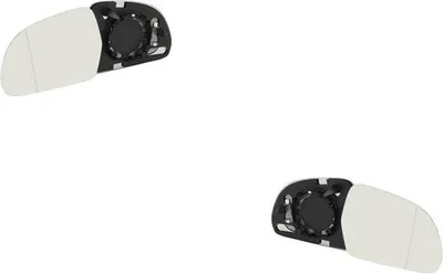 Produktbild von Spiegelglas Links & Rechts Set passend für Audi Q3 8U 06/11- m. Träger asphäris 4F0857535AF 8T0857535E Johns