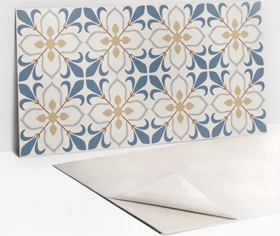 Obrázek produktu pro Ochranný Panel PVC - Samolepicí Vinylové Dlaždice na Stěnu - 100 x 50 - Dekorativní tvary