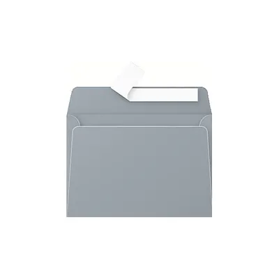 Zdjęcie produktu dla Pyłek Clairefontaine koperta C6, srebrny