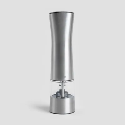 Obrázek produktu pro HOMLA LORENZO stříbrný elektrický mlýnek 21 cm