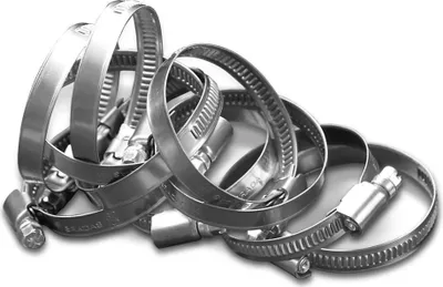 Produktbild von Schlauchschellen aus V2A | Spannbereich Ø 32 - 50 mm | 10er-Set