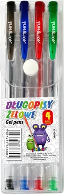 Immagine prodotto di Długopis żelowy 4 kolory Fun&Joy