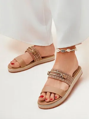 Obrázok produktu pre Royalfashion Dámske šľapky na plochej podrážke Mamma, veľkosť 40