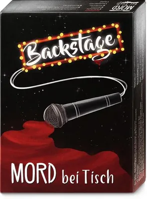 Produktbild von Backstage Krimi Dinner für 6-8 Spieler ab 16, Deutsch
