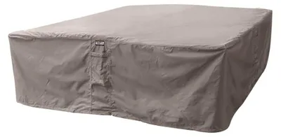 Image de Housse de protection pour ensemble de salon de jardin, dimensions : 275 x 215, hauteur : 70 cm