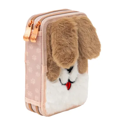 Immagine prodotto di Astuccio doppio con accessori Fluffy Puppy ASTRA - ASTRA cartoleria