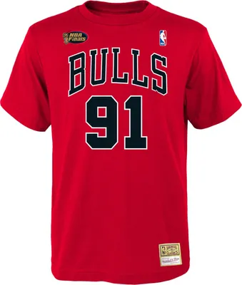 Produktbild von Mitchell & Ness Shirt - Chicago Bulls Dennis Rodman rot - M