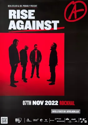 Immagine prodotto di Rise Against - Tour 2022 - Locandina/Poster - 60x84 cm