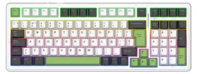 Immagine prodotto di Tastiera da gaming meccanica con illuminazione RGB, con tecnologia Hot Swap
