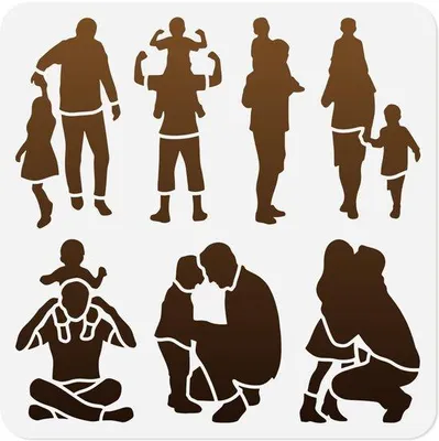Zdjęcie produktu dla Szablon papierowy Silhouet 30 x 30 cm
