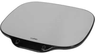 Immagine prodotto di Bilancia da cucina in acciaio inossidabile 27 x 25 x 1,8 cm