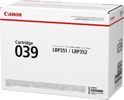 Image de Canon 0287C001 - Toner Crg 039 N 11K