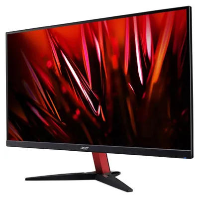 Zdjęcie produktu dla Acer Nitro KG2 KG242Y E, 60,5 cm (23.8"), 1920 x 1080 px, Full HD, LCD, 1 ms, Czarny, Czerwony