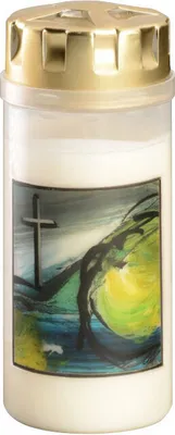 Produktbild von Trauerkerze AETERNA Grablicht "Weg und Kreuz"