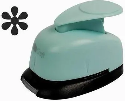 Produktbild von Dekorative Stanze 16mm Blume MIX