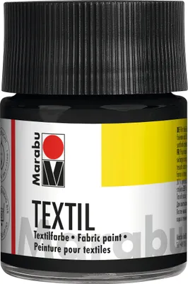 Obrázok produktu pre Marabu 1716 05 073 Textilná čierna 50 ml(P)