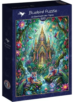 Productafbeelding van BLUEBIRD Puzzel, Tijgerreservaat, 500 stukjes