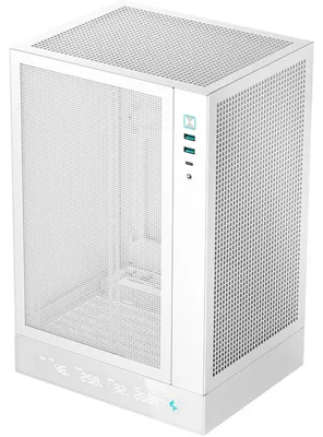 Produktbild von DeepCool R-CH170-WHNPI0D-G-1, Tower, PC, Weiß, Mini-ATX, Acrylnitril-Butadien-Styrol (ABS), SPCC, 17,2 cm