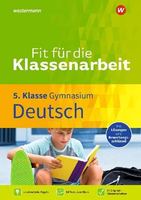 Produktbild von Fit für die Klassenarbeit - Gymnasium. Deutsch 5