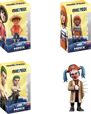 Produktbild von BUNDLE: Minix - One Piece - 4 Miniaturen