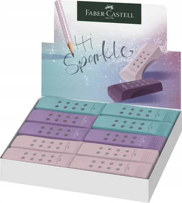 Produktbild von Radierer Rollon Sparkle farbig sortiert
