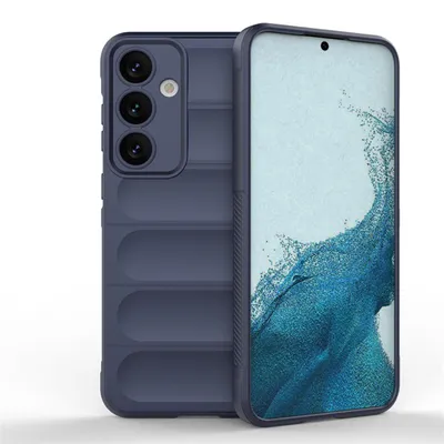 Produktbild von MobyDefend Hülle für Samsung Galaxy S24 Plus (S24+) - TPU Gripcase - Blau